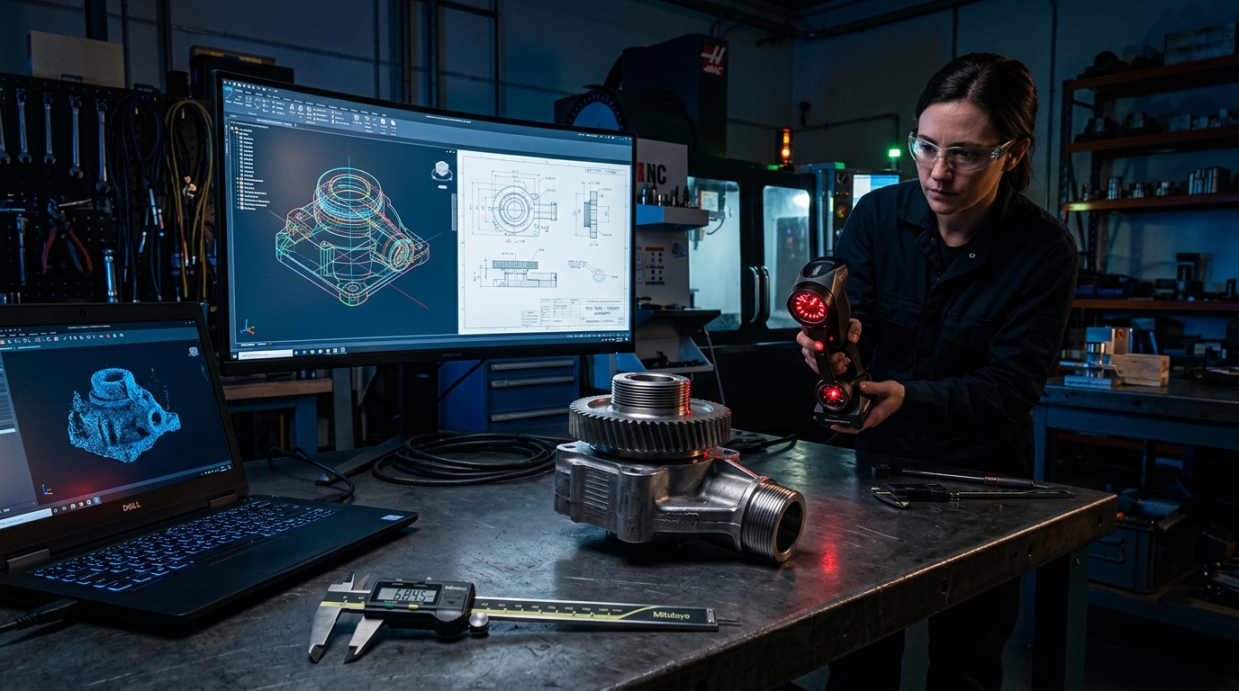 ZIGAA Reverse Engineering Measurement & CAD